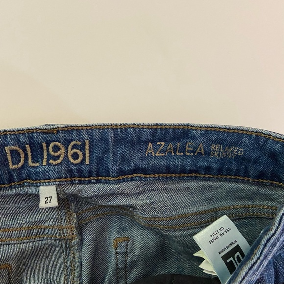 DL 1961 Relaxed Skinny Azalea Valentine Jeans sz 27 - Picture 7 of 7